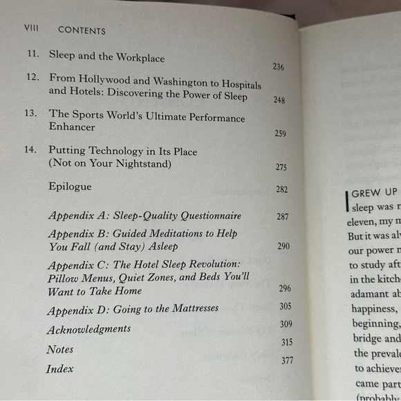 🟢 The Sleep Revolution by Arianna Huffington | Self-Help | Hardcover Book - Picture 8 of 12